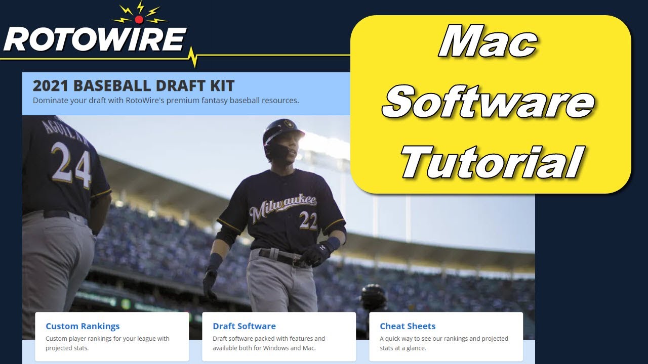 baseball software for mac